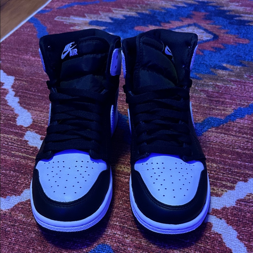 Nike High-Top Black and White Sneakers